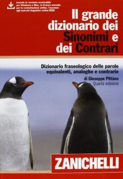 dizionario dei sinonimi e dei contrari (GRANDE)