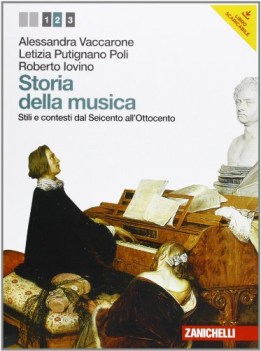 storia della musica 2 +cd musica,ed.mus.teatro,cine