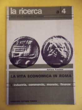 vita economica in roma vol.2 industria monete commercio finanze