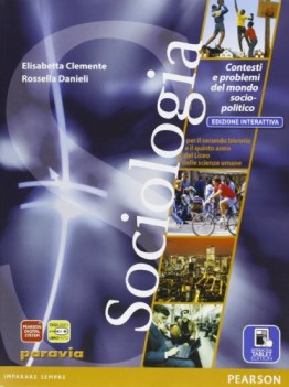 sociologia x secondo bn ed.interattiva scienze sociali