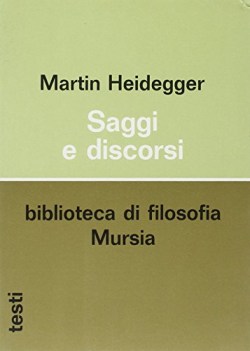 saggi e discorsi (a cura di vattino)