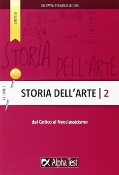 storia dell\'arte 2 dal gotico al neoclassicismo