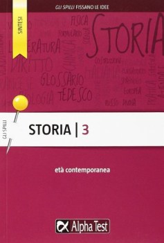 storia 3 (spilli) eta contemporanea