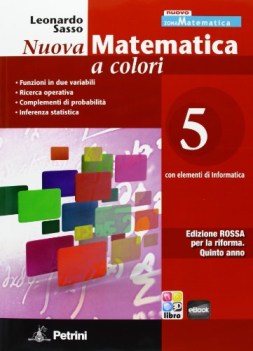 nuova matematica a colori rossa 5 +eb matematica it e ip