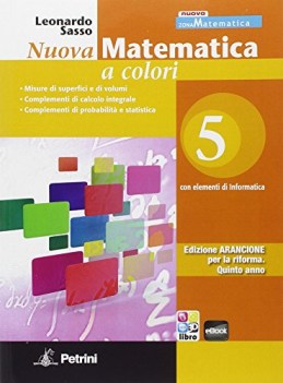 nuova matematica a colori arancio 5 +eb matematica it e ip