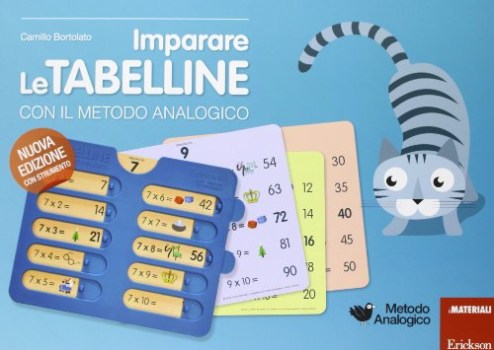 imparare le tabelline con metodo analogico