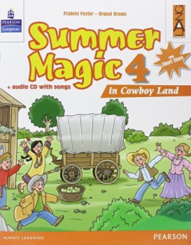 summer magic 4 elem. +cd in cowboy land