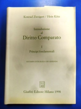 introduzione al diritto comparato 1 principi fondamentali