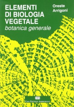 elementi di biologia vegetale botanica generale