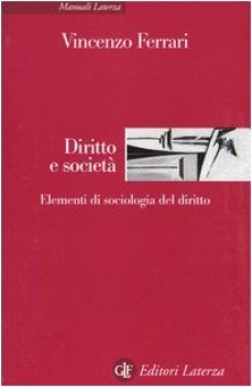 diritto e societa elementi di sociologia del diritto