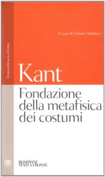 fondazione della metafisica dei costumi