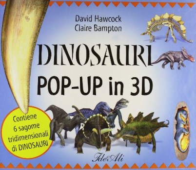 dinosauri pop-up in 3d