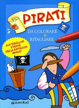 pirati da colorare e ritagliare