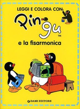 pingu e la fisarmonica (leggi e colora)