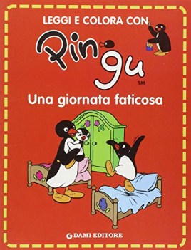 pingu giornata faticosa (leggi e colora)