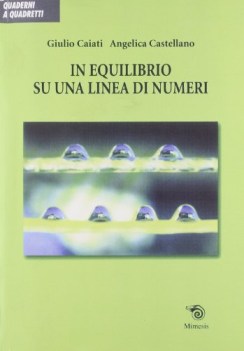 in equilibrio su una linea di numeri