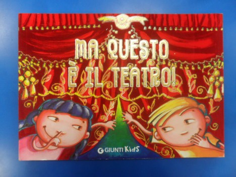 Ma questo  il teatro! Libro pop-up grande formato illustrato a colori bambini