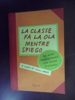 classe fa la ola mentre spiego