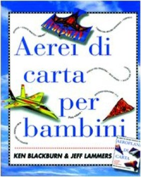 aerei di carta per bambini