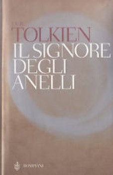 signore degli anelli (cartonata)