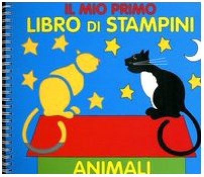 mio primo libro di stampini animali