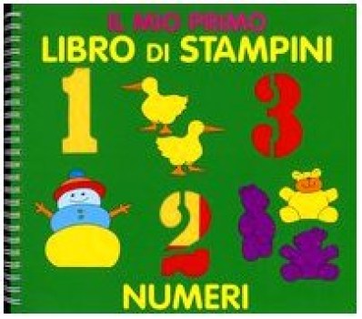 mio primo libro di stampini numeri