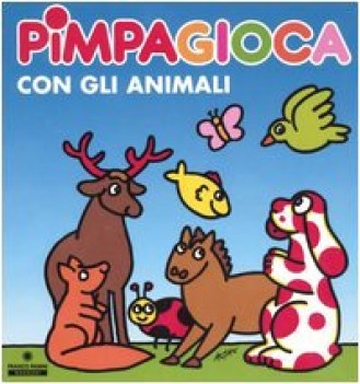 pimpa gioca con gli animali