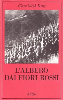 albero dai fiori rossi