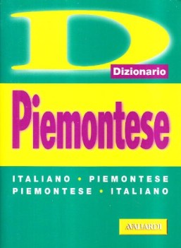 dizionario piemontese-ital.-piemontese tasc.