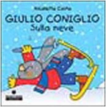 giulio coniglio sulla neve