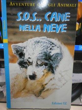 sos cane nella neve