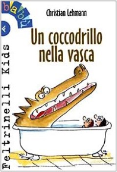 coccodrillo nella vasca