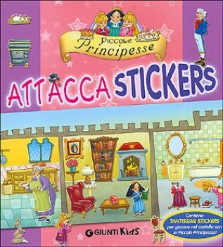 piccole principesse attacca stickers