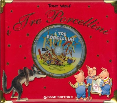 tre porcellini+dvd