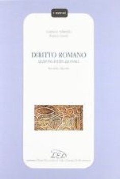 diritto romano lezioni istituzionali 2ed