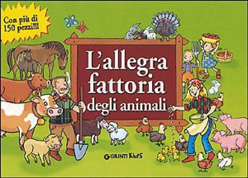 allegra fattoria degli animali (150 pezzi)