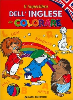 superlibro dell\'inglese da colorare