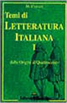 temi di letteratura italiana 1