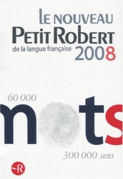 petit robert 2008