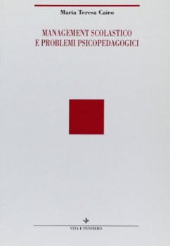 management scolastico e problemi psicopedagogici