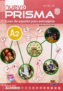 nuevo prisma A2 libro+cd spagnolo