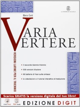 varia vertere, vers.lat. x tr. +quad.+eb latino, versioni