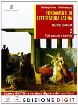 fondamenti di letteratura latina 2 + i  luoghi dei romani