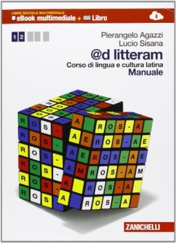 ad litteram, manuale+esercizi 1 latino, gramm.sint.eserc.