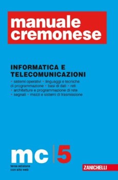 manuale cremonese informatica e telecomunicazione vol.5