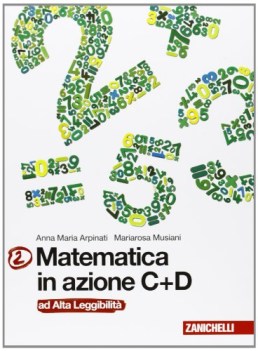 matematica in azione 2, alta leggibilita matematica sc.media