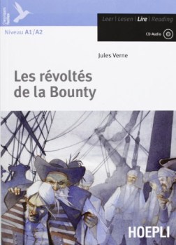 revoltes de la bounty y a1 +cd francese, antol.e lett.