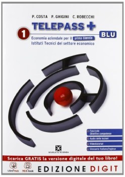 telepass+ ed.blu 1 +eb diritto,economia,finanze