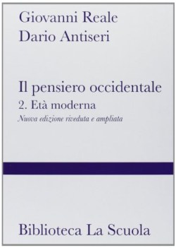 pensiero occidentale 2 eta\' moderna