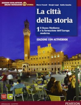 citta della storia 1 +dvd = 9788842434177 e 9788842435556